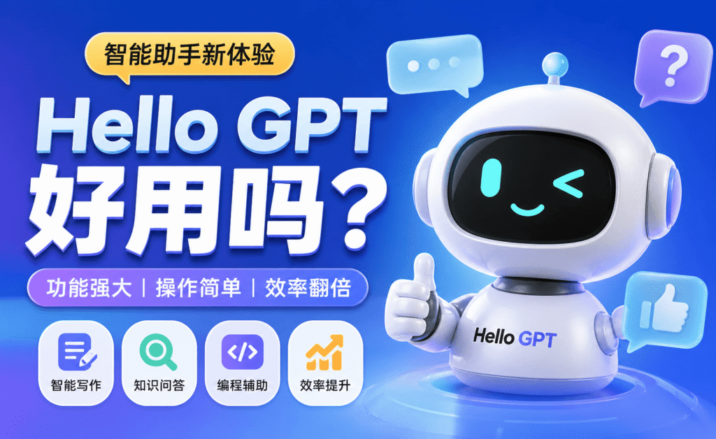 hello gpt好用吗