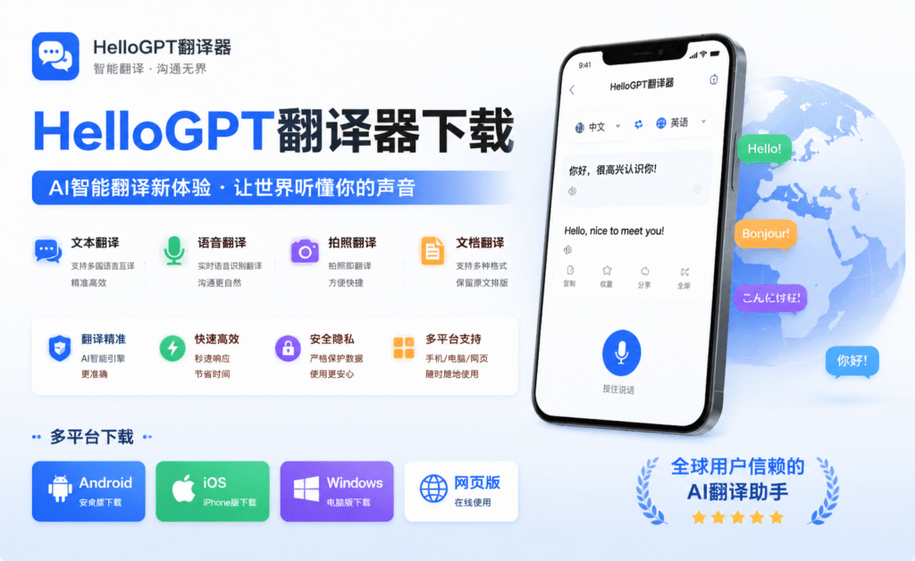 HelloGPT翻译器下载